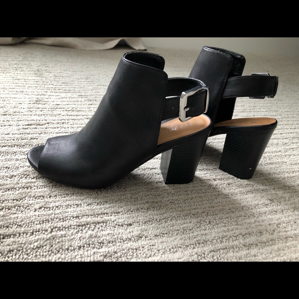 Rampage Size 8 Open Toe Booties